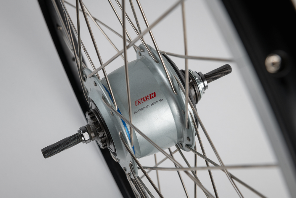 BAKFIETS.NL 26" Hinterrad Nexus Di2 8-S SG-C6061-8R