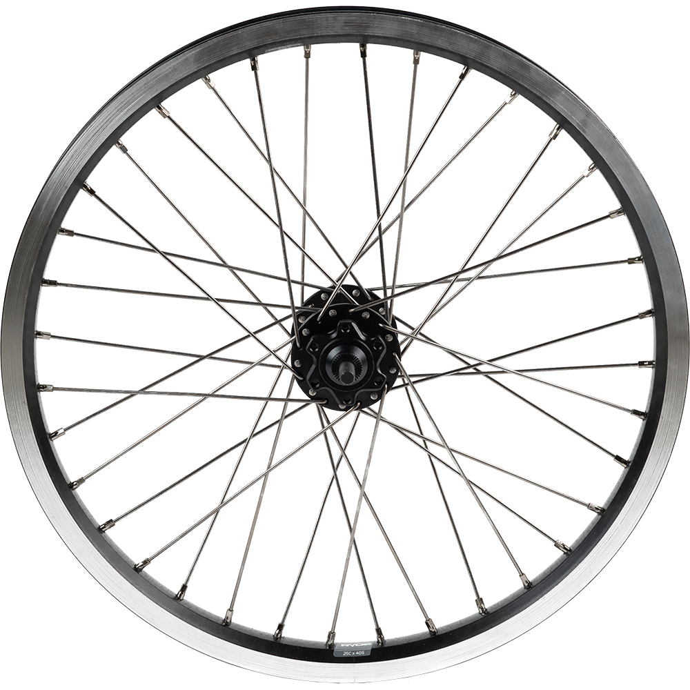 BAKFIETS.NL Vorderrad (Industrielager) 20" 6 Loch Disc-/V-Brake-Aufnahme